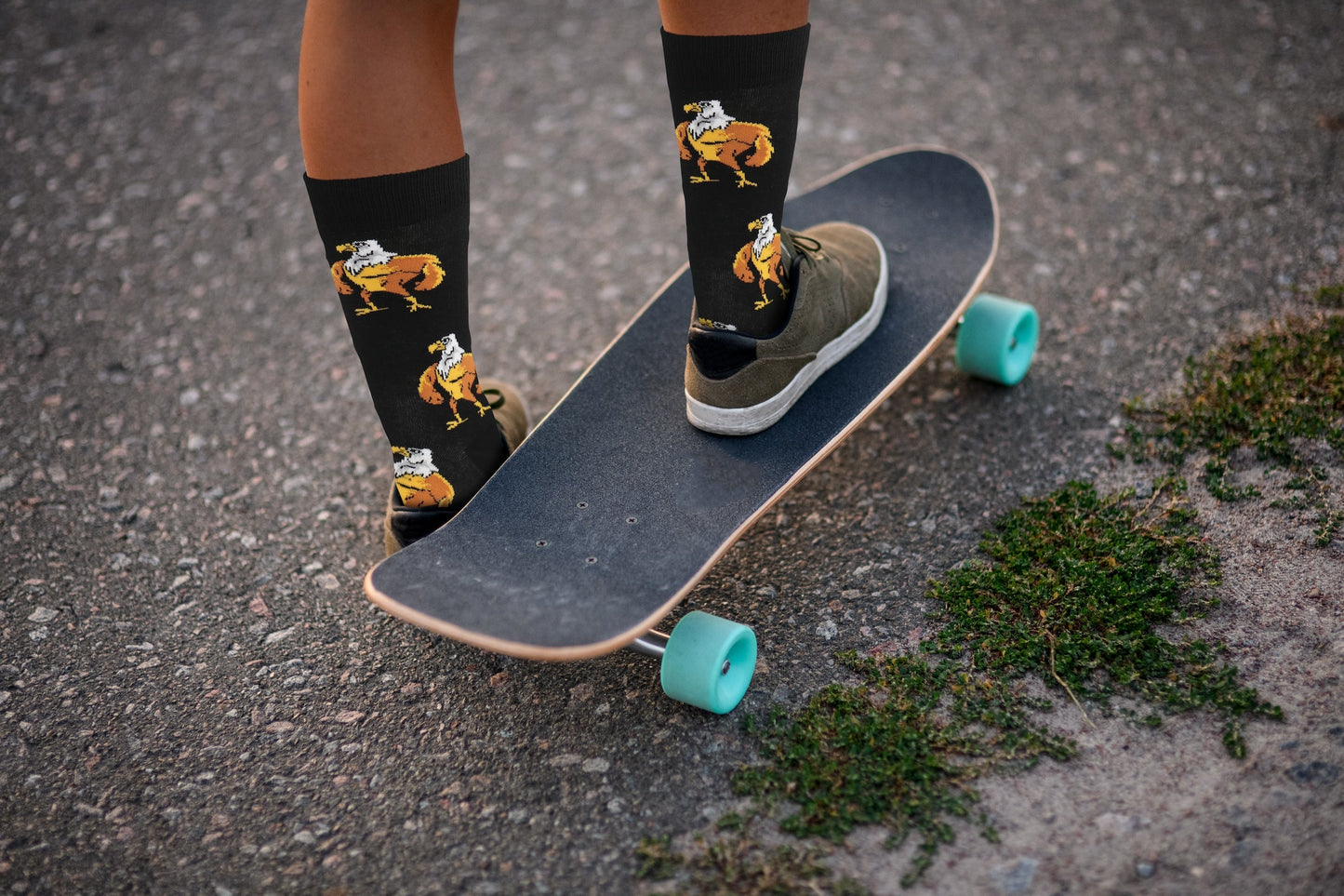 Swole Eagle Socks - Comfy Cotton for Men & Women