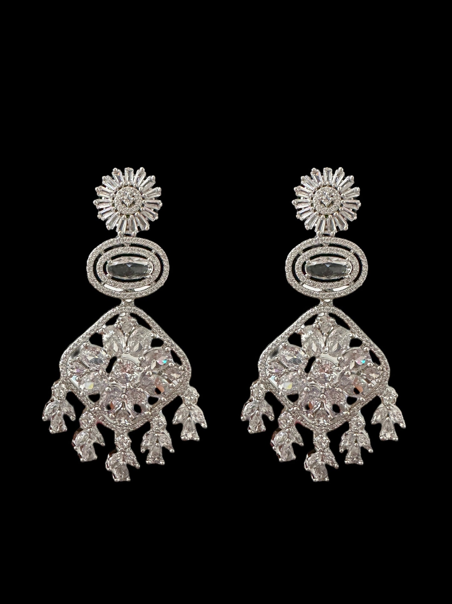 Cz earrings ( READY TO SHIP )