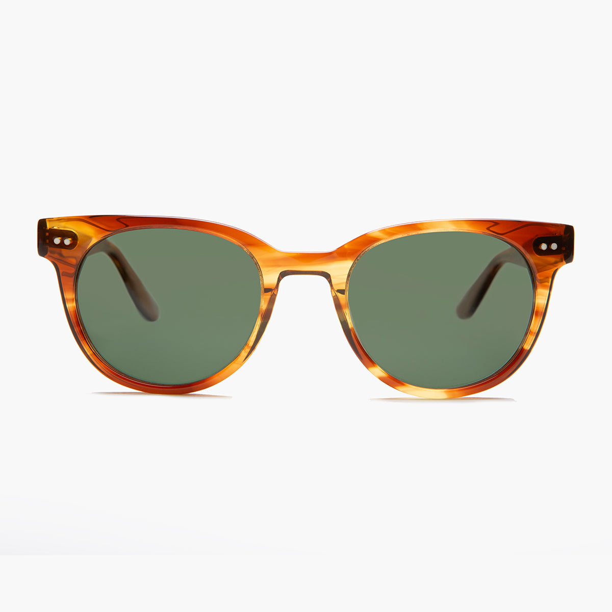 Round Hipster Sunglass with Polarized Lens - Darcy