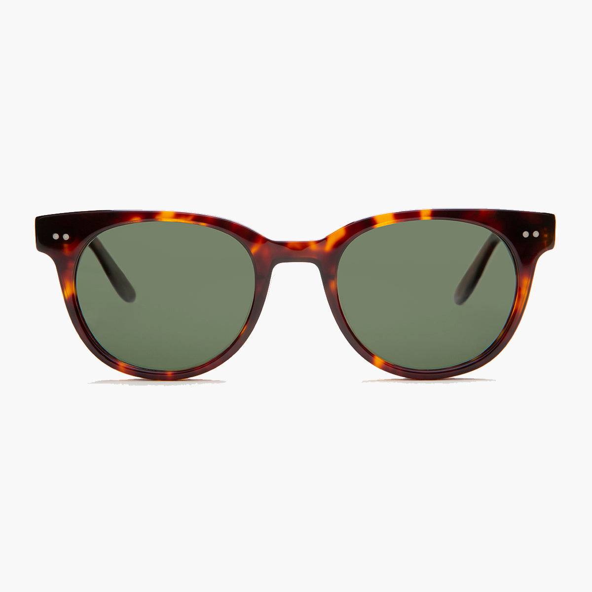 Round Hipster Sunglass with Polarized Lens - Darcy