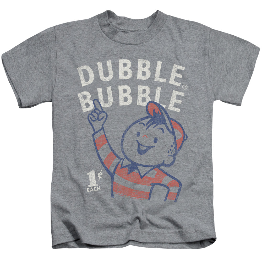 Dubble Bubble Pointing Juvenile Kids Youth T Shirt Athletic Heather (5 6) Officially Licensed
