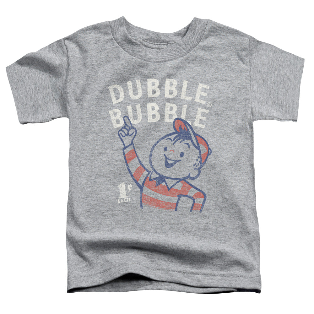 Dubble Bubble Pointing Toddler Kids Youth T Shirt Athletic Heather Officially Licensed