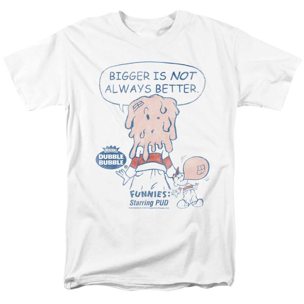 Dubble Bubble Bigger Mens T Shirt White Officially Licensed