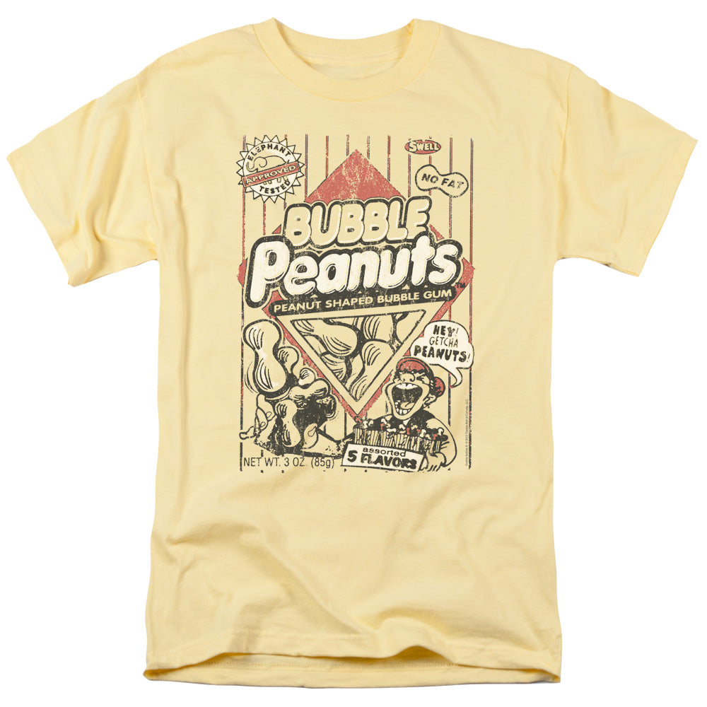 Dubble Bubble Bubble Peanuts Mens T Shirt Banana Officially Licensed
