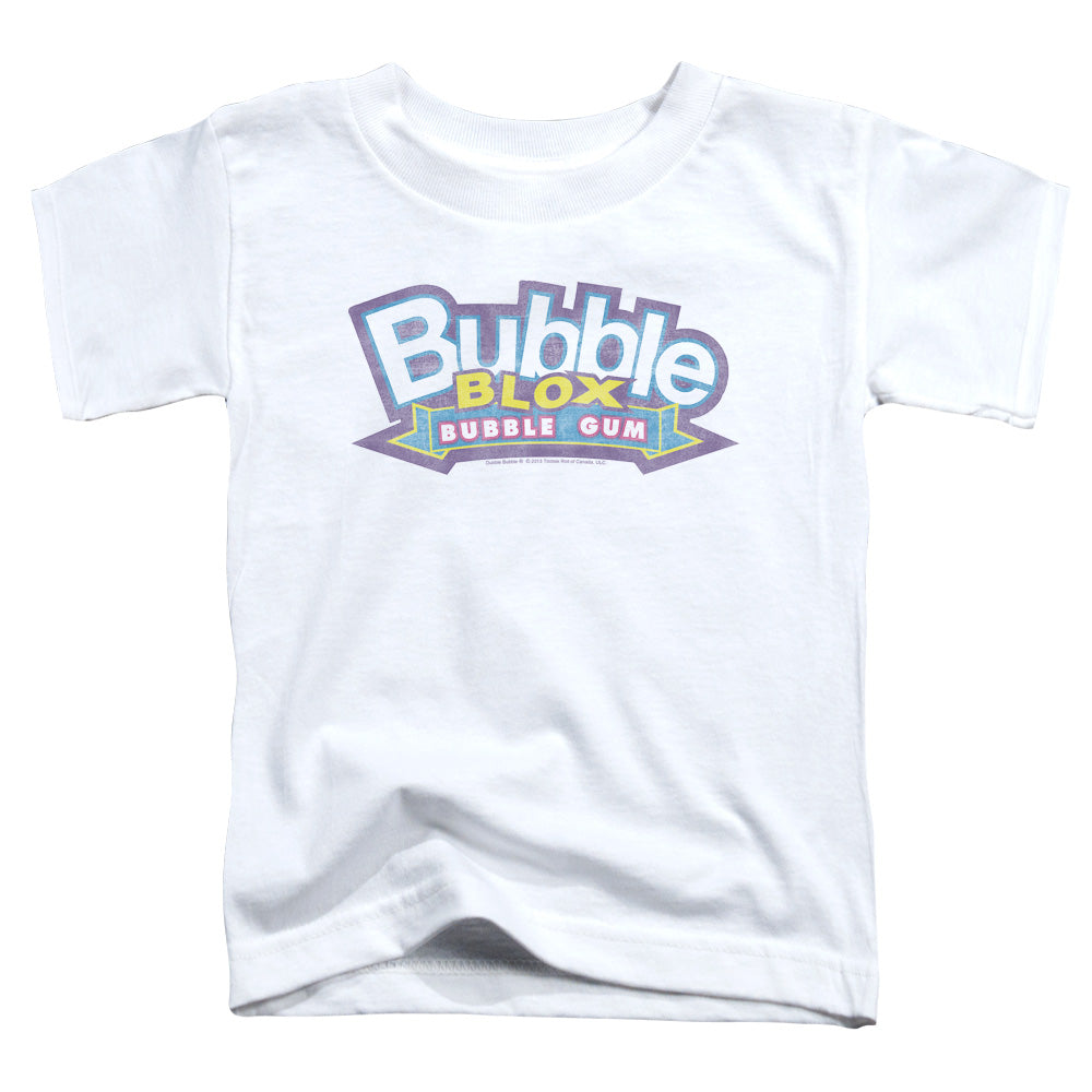 Dubble Bubble Bubble Blox Toddler Kids Youth T Shirt White Officially Licensed