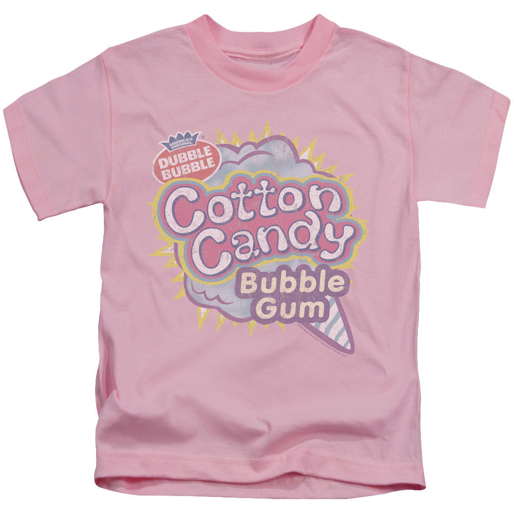 Dubble Bubble Cotton Candy Juvenile Kids Youth T Shirt Pink (7) Officially Licensed