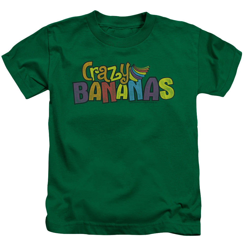 Dubble Bubble Crazy Bananas Juvenile Kids Youth T Shirt Kelly Green (4) Officially Licensed