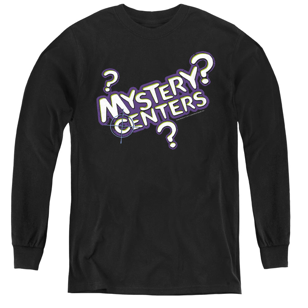 Dubble Bubble Mystery Centers Long Sleeve Kids Youth T Shirt Black Officially Licensed