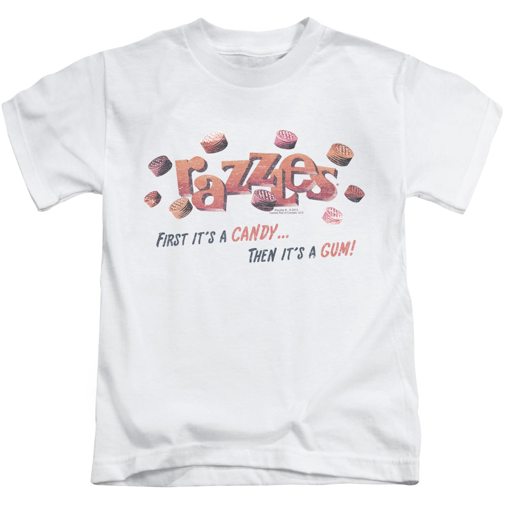 Dubble Bubble a Gum and a Candy Juvenile Kids Youth T Shirt White (4) Officially Licensed