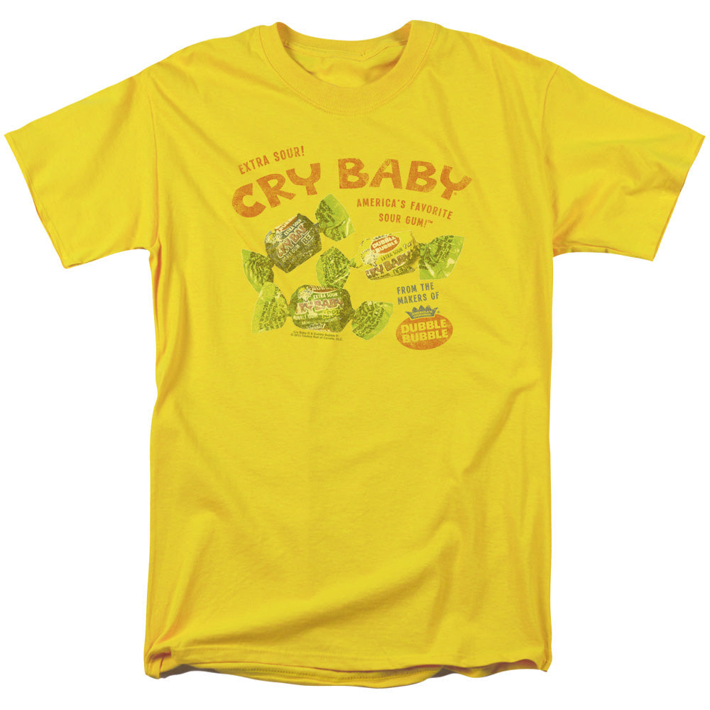 Cry Babies Vintage Ad Mens T Shirt Yellow Officially Licensed
