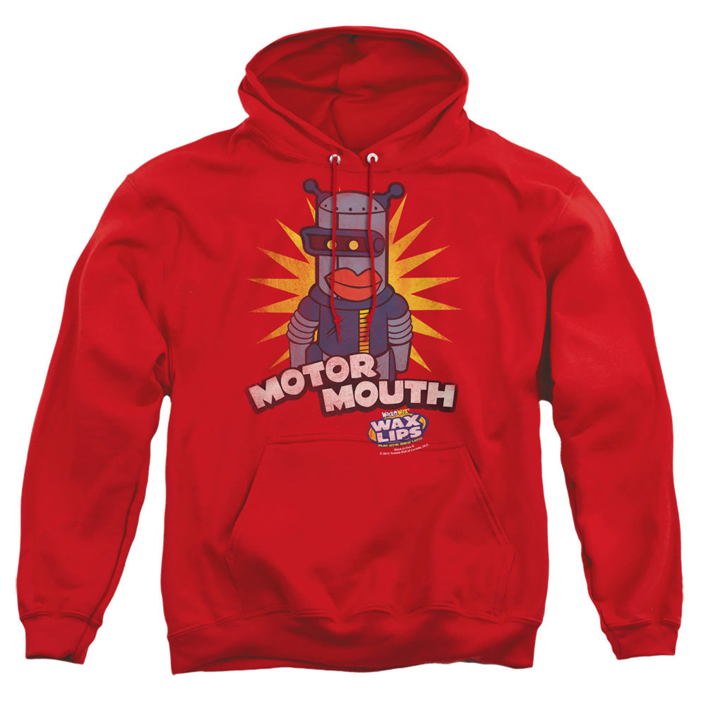 Dubble Bubble Motor Mouth Mens Hoodie Red Officially Licensed