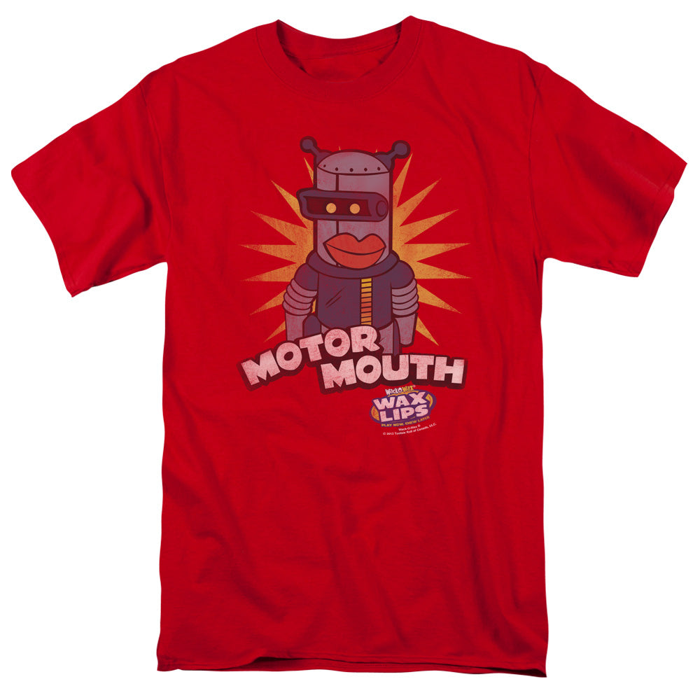Dubble Bubble Motor Mouth Mens T Shirt Red Officially Licensed