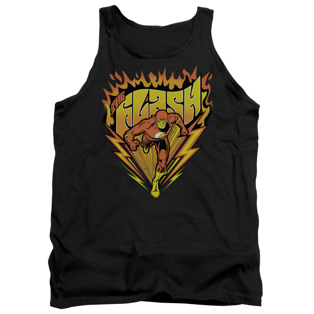 DC Comics Flash Blazing Speed Mens Tank Top Shirt Black Officially Licensed