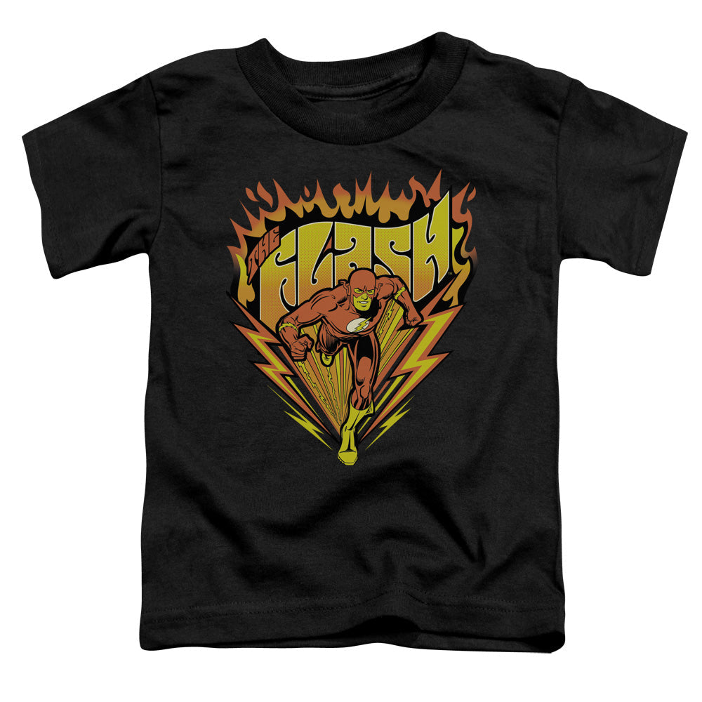 DC Comics Flash Blazing Speed Toddler Kids Youth T Shirt Black Officially Licensed