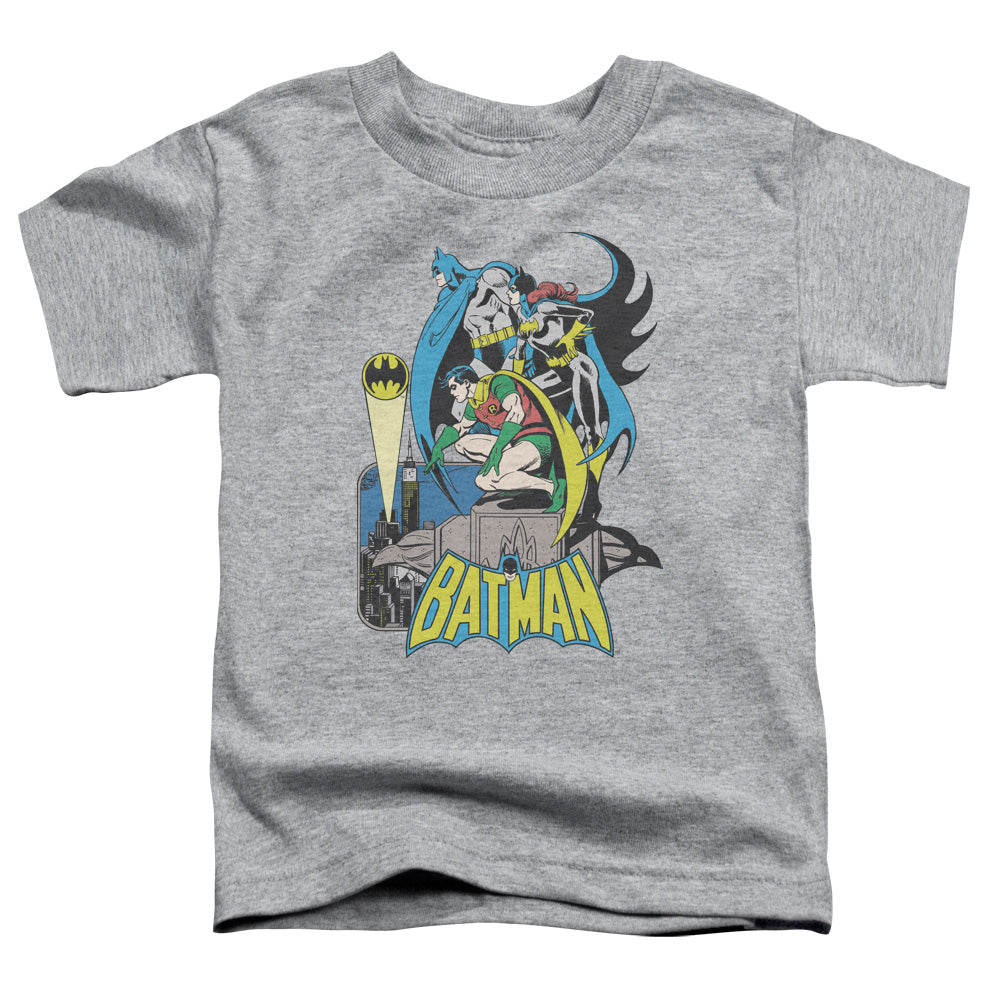 DC Comics Heroic Trio Toddler Kids Youth T Shirt Athletic Heather Officially Licensed