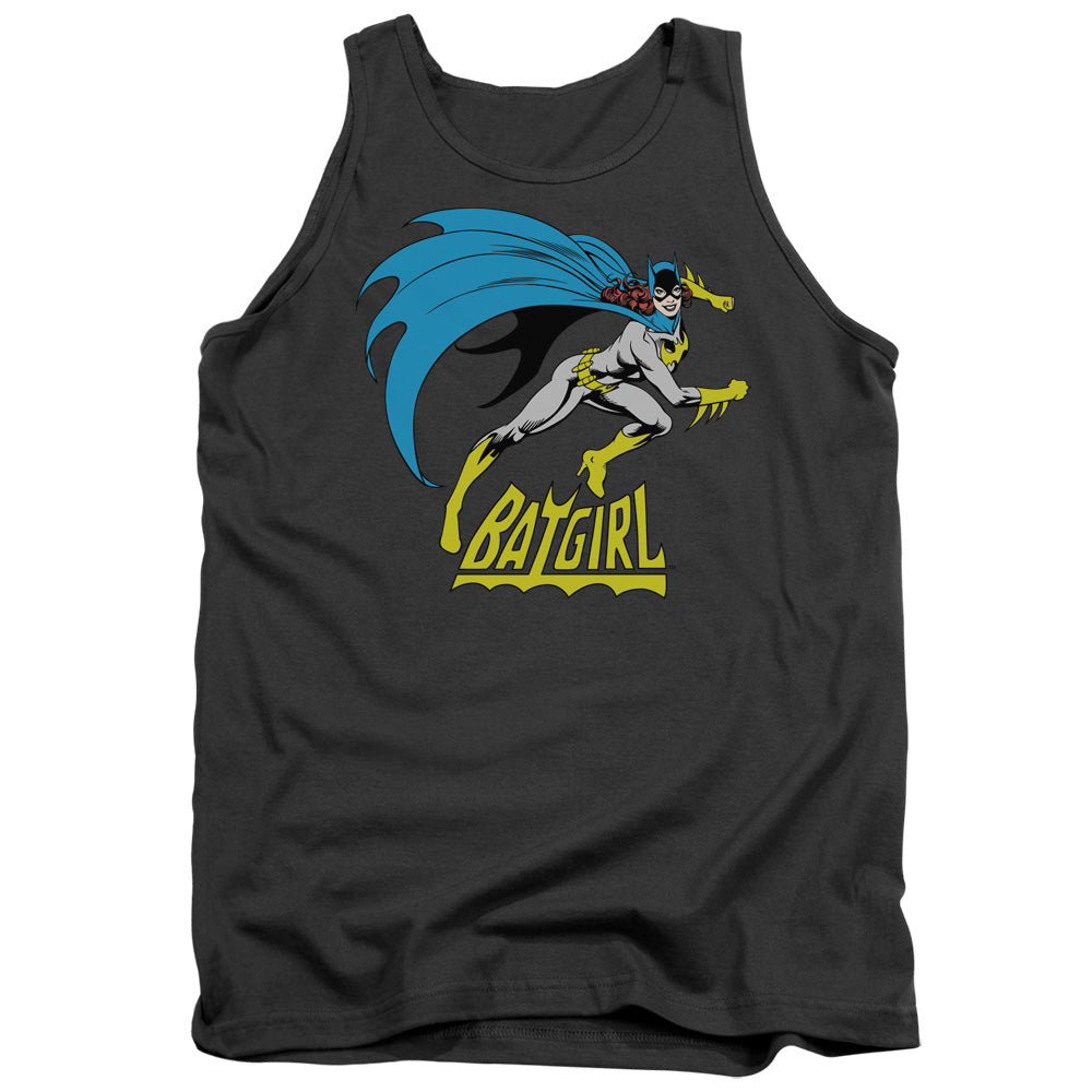 Dc Batgirl Batgirl Is Hot Mens Tank Top Shirt Charcoal Officially Licensed