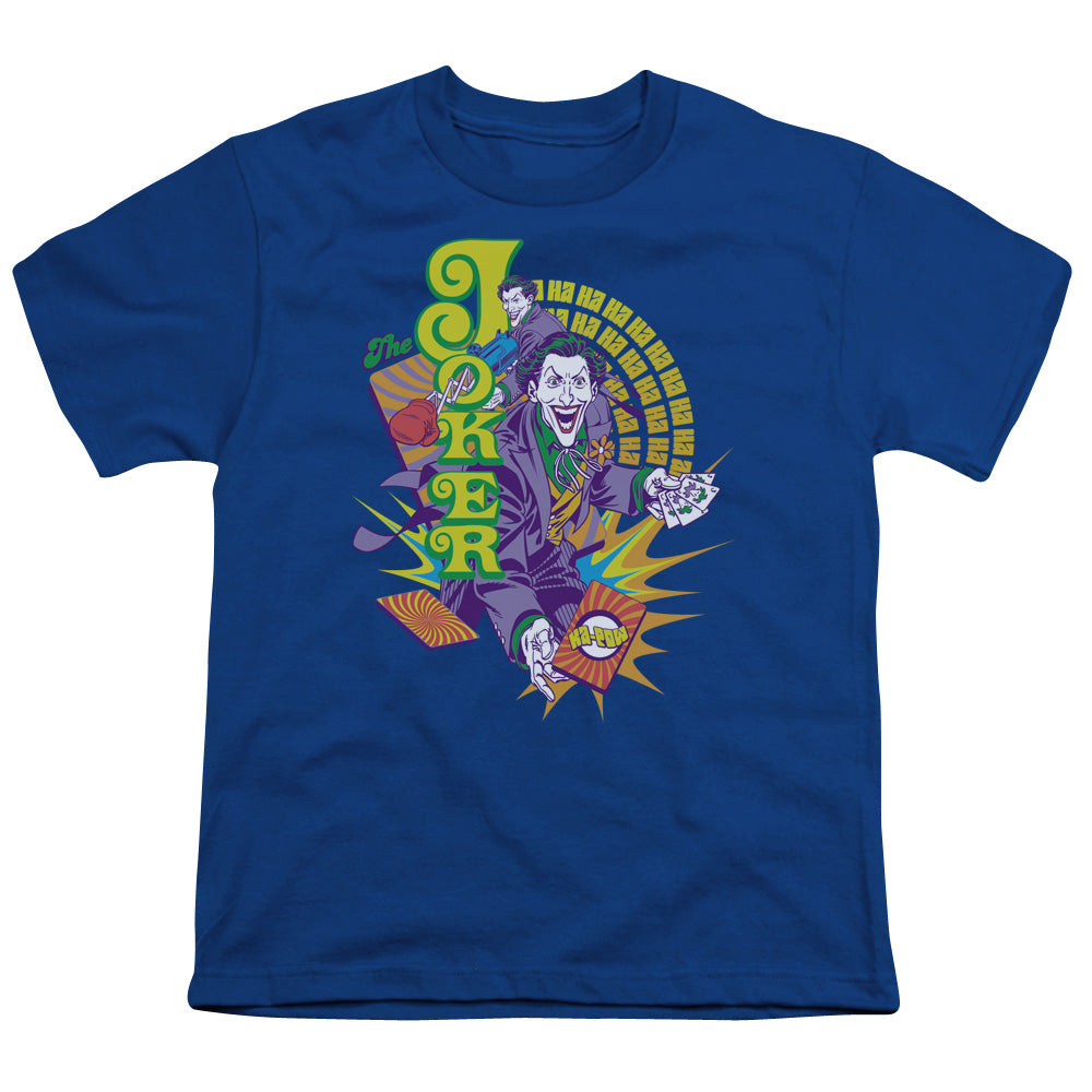 DC Comics Raw Deal Kids Youth T Shirt Royal Blue Officially Licensed