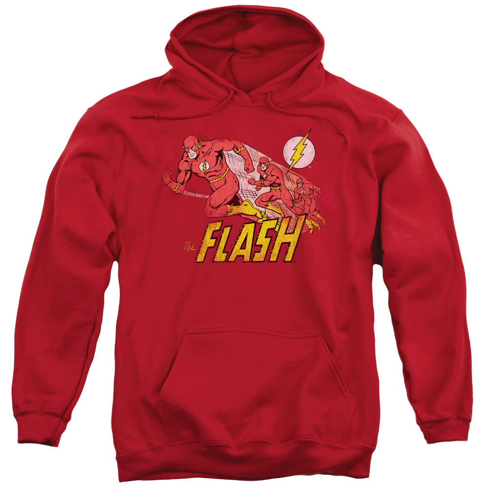 DC Comics Flash Crimson Comet Mens Hoodie Red Officially Licensed