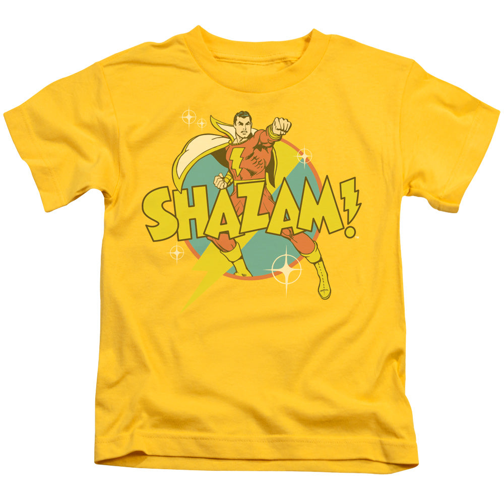 DC Comics Power Bolt Juvenile Kids Youth T Shirt Yellow Officially Licensed