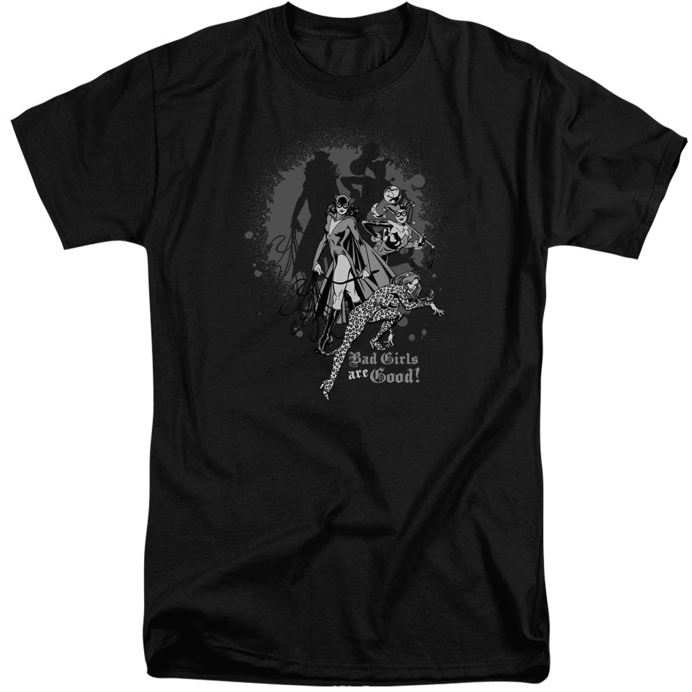 Dc Bad Girls Are Good Mens Tall T Shirt Black Officially Licensed