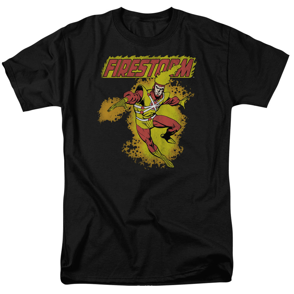 Dc Firestorm Mens T Shirt Black Officially Licensed