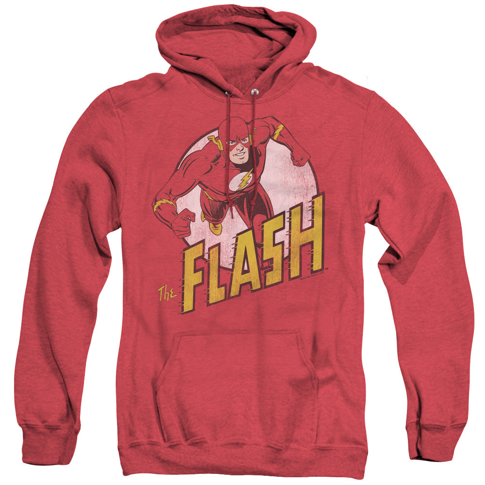 Dc Flash The Flash Heather Mens Hoodie Red Officially Licensed