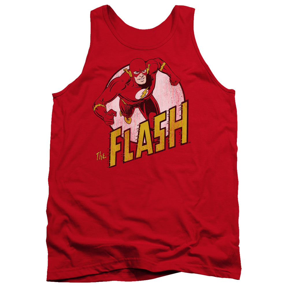 DC Comics Flash the Flash Mens Tank Top Shirt Red Officially Licensed