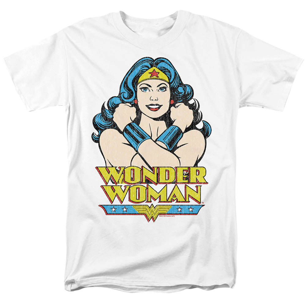 Dc Wonder Woman Wonder At Large Mens T Shirt Banana Officially Licensed