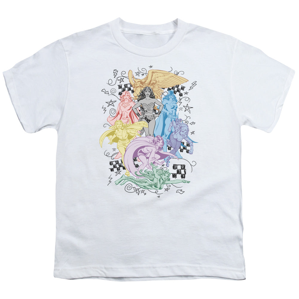 DC Comics Super Kids Youth T Shirt White Officially Licensed