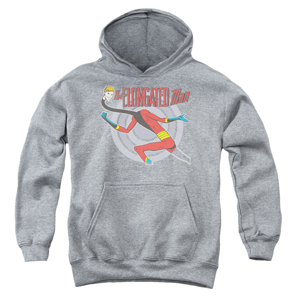 DC Comics Elongated Man Kids Youth Hoodie Heather Officially Licensed