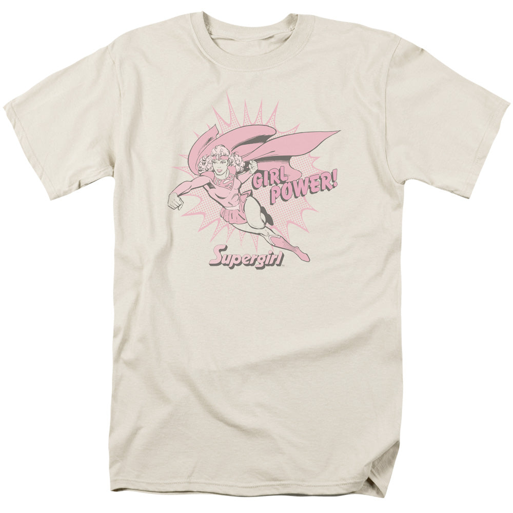 Dc Girl Power Mens T Shirt Cream Officially Licensed