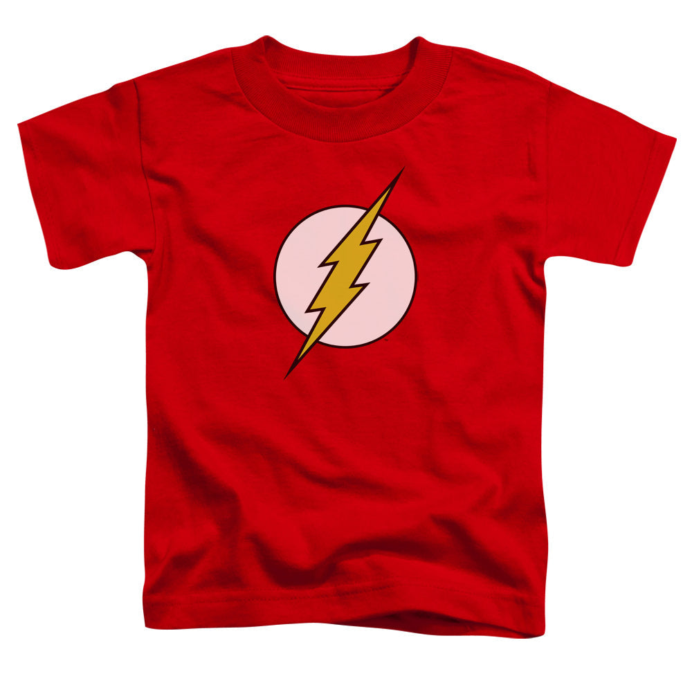 DC Comics Flash Flash Logo Toddler Kids Youth T Shirt Red Officially Licensed