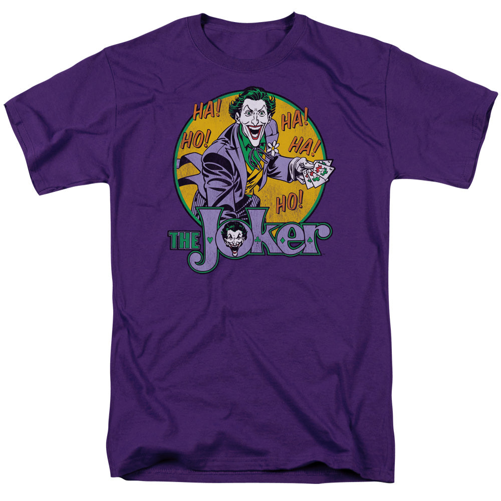 Dc The Joker Mens T Shirt Purple Officially Licensed