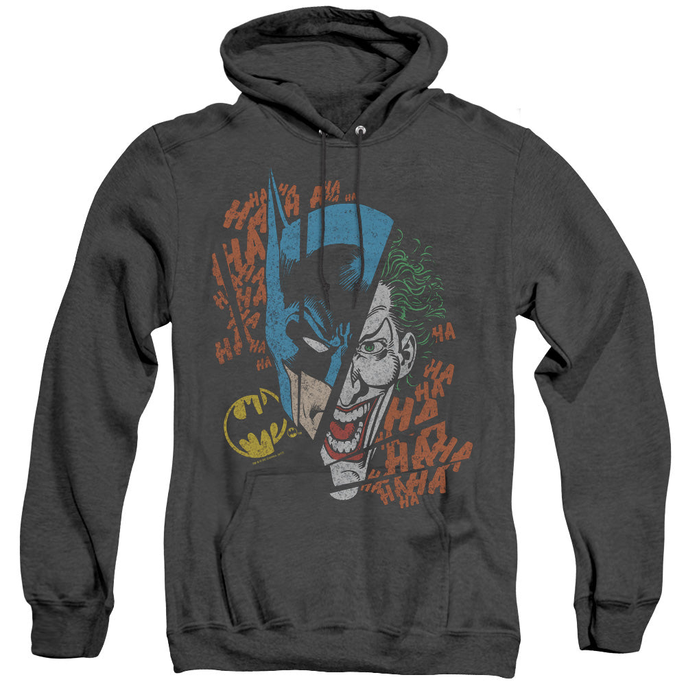 Dc Broken Visage Heather Mens Hoodie Black Officially Licensed