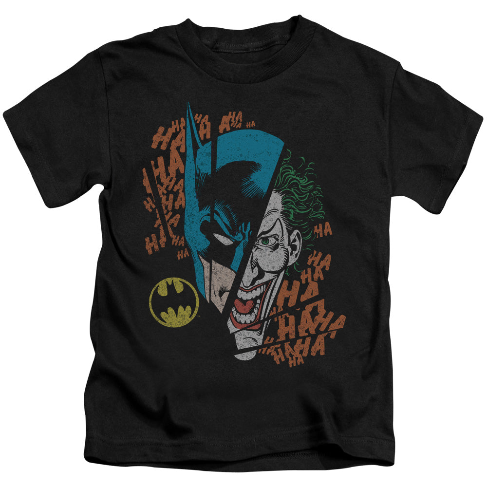 DC Comics Broken Visage Juvenile Kids Youth T Shirt Black Officially Licensed