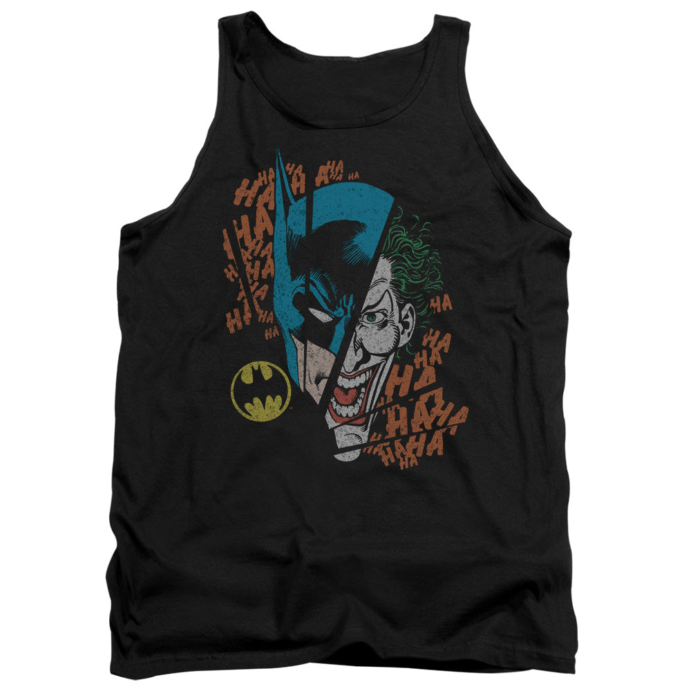 Dc Broken Visage Mens Tank Top Shirt Black Officially Licensed