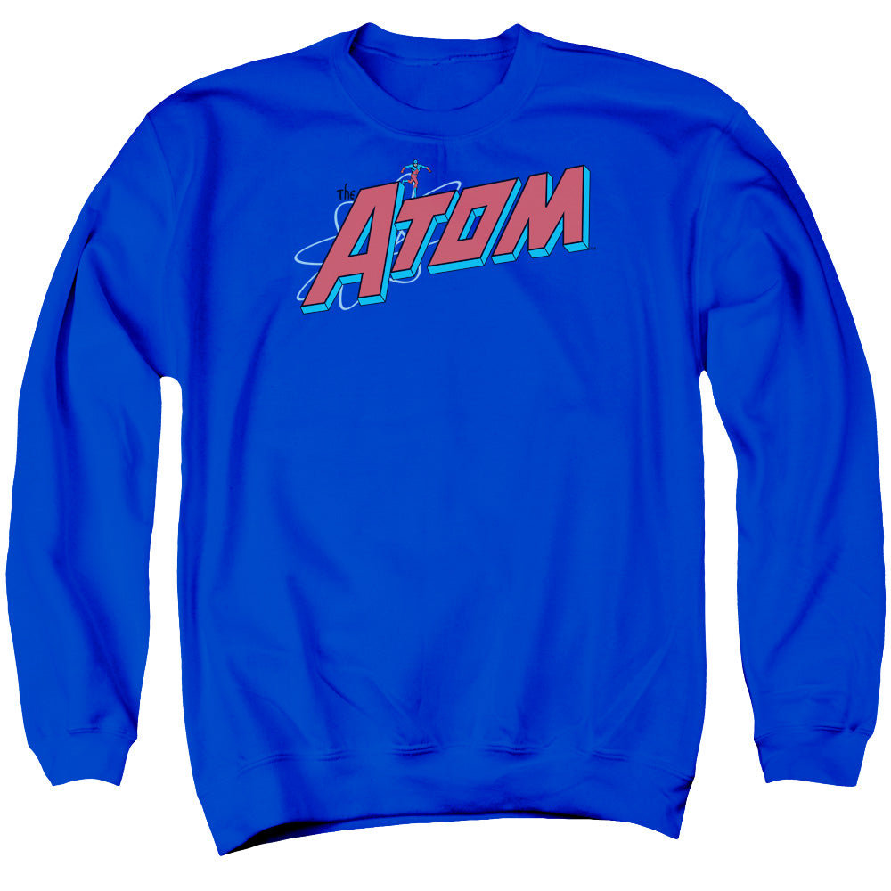 DC Comics the Atom Mens Crewneck Sweatshirt Royal Blue Officially Licensed