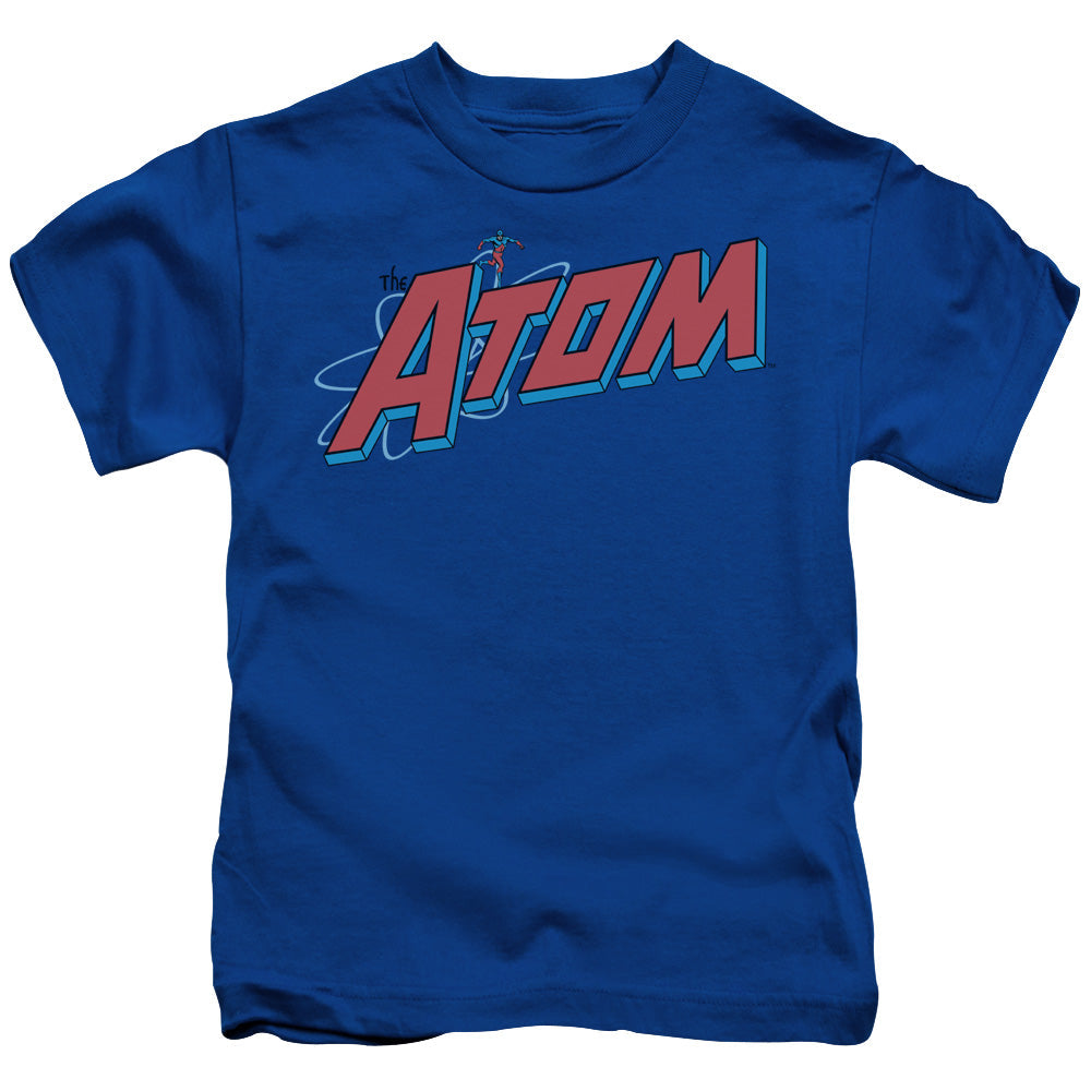 DC Comics the Atom Juvenile Kids Youth T Shirt Royal Blue Officially Licensed