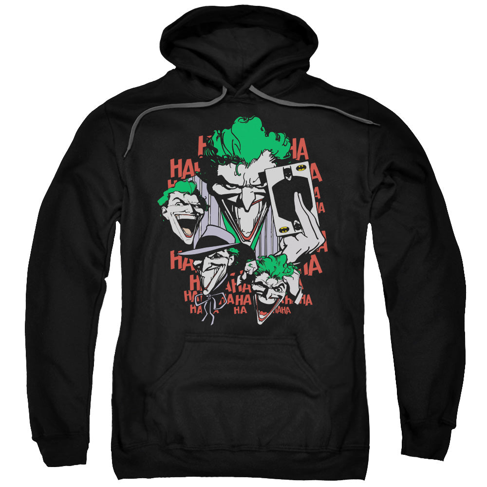 DC Comics Four of a Kind Mens Hoodie Black Officially Licensed