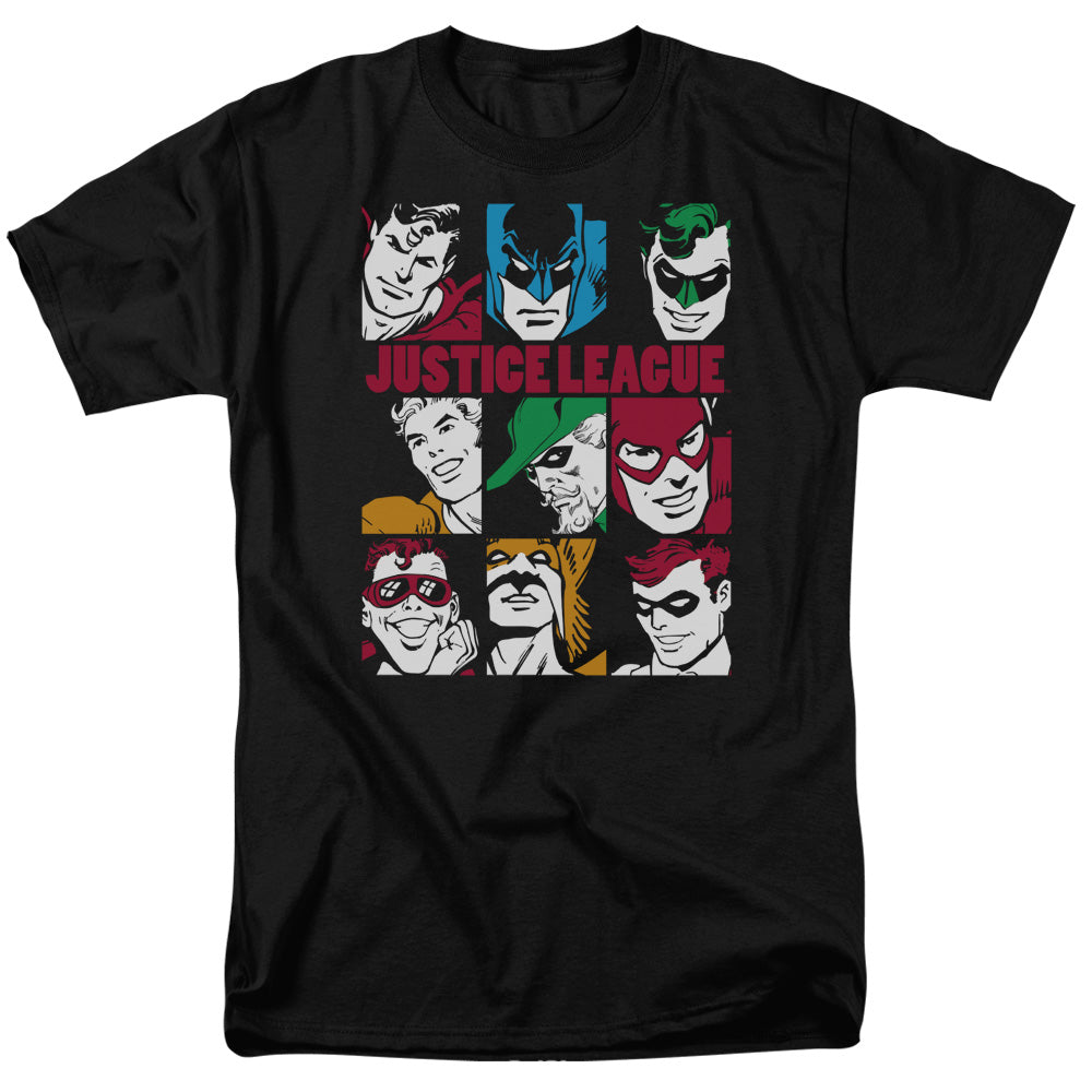 Dc Nine Blocks Of Justice Mens T Shirt Black Officially Licensed