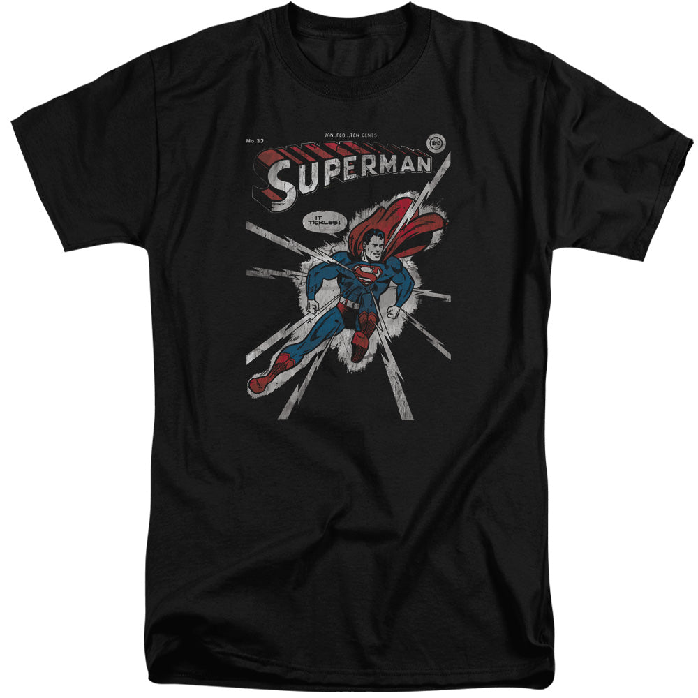 DC Comics Cover Me Mens Tall T Shirt Adult Tall Black Officially Licensed