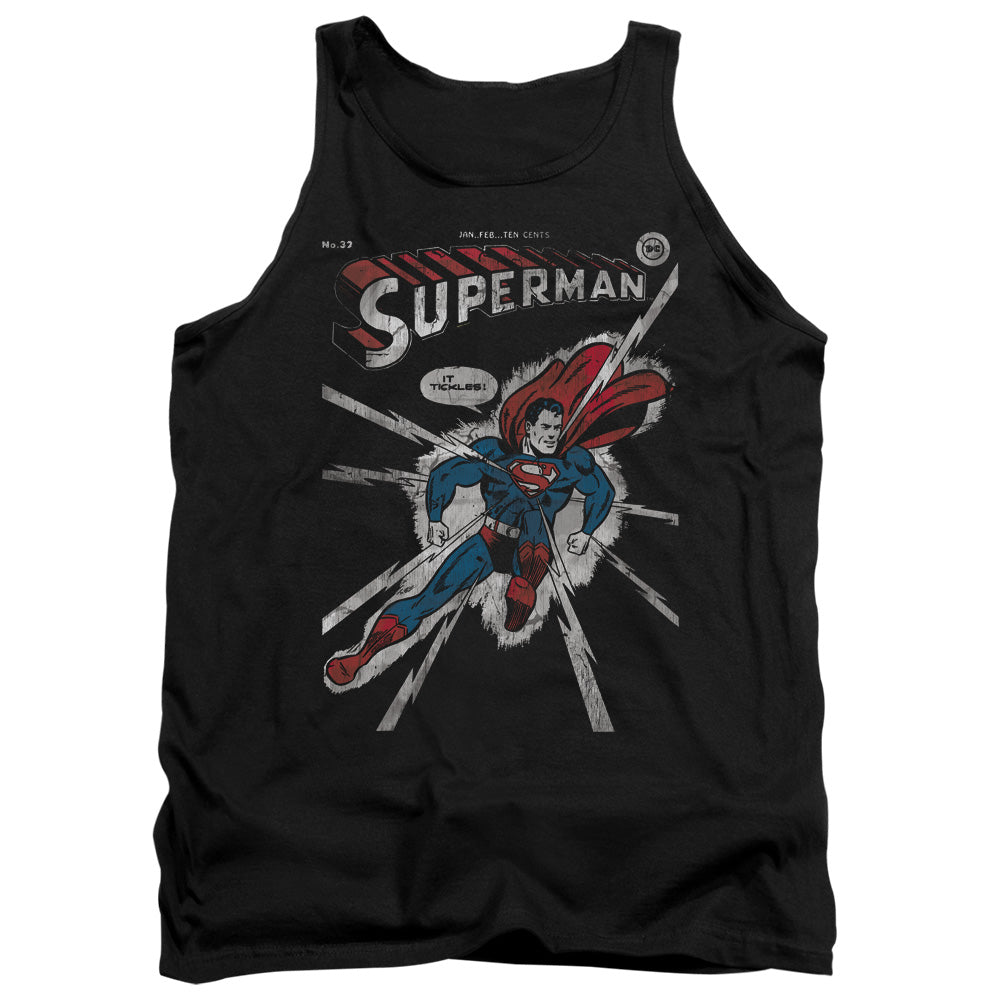 DC Comics Cover Me Mens Tank Top Shirt Black Officially Licensed