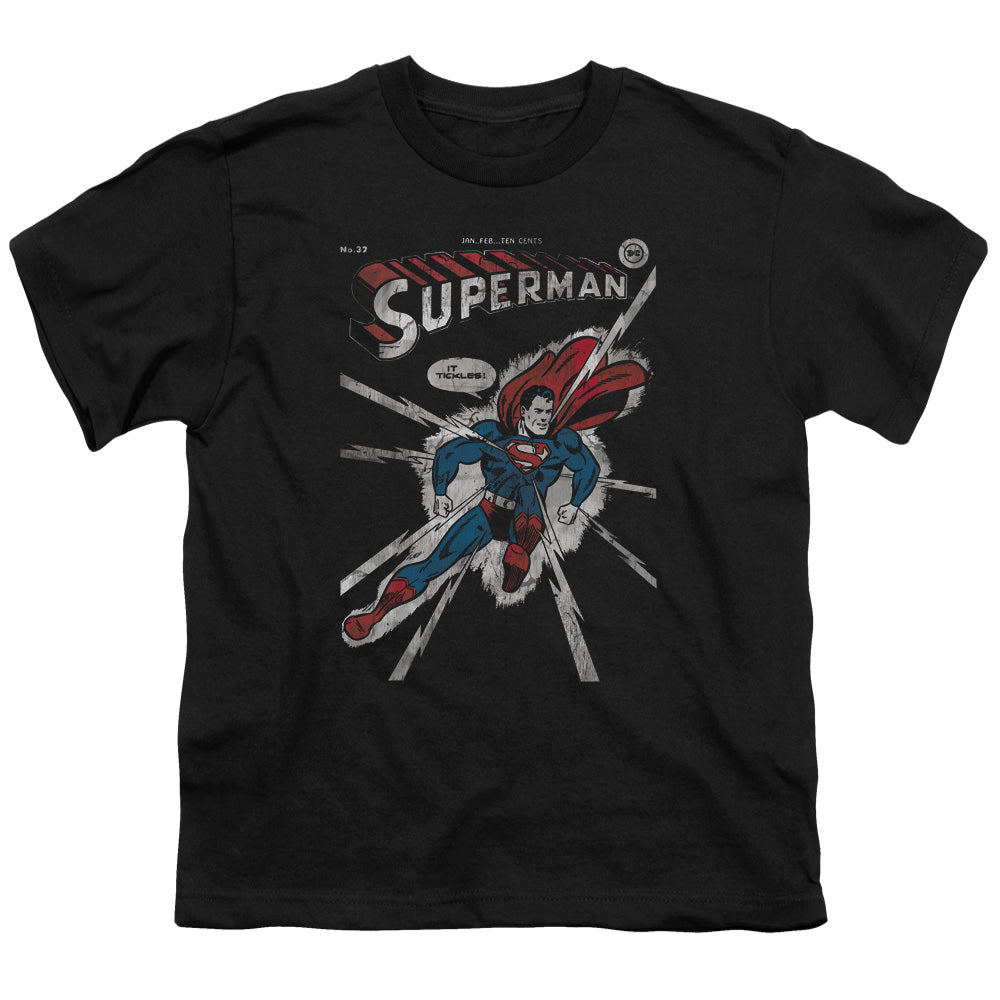 DC Comics Cover Me Kids Youth T Shirt Black Officially Licensed