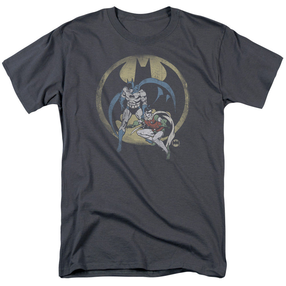 DC Comics Team Mens T Shirt Charcoal Officially Licensed