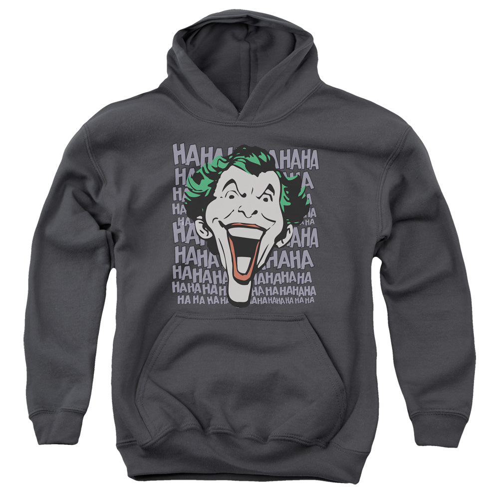 DC Comics Dastardly Merriment Kids Youth Hoodie Charcoal Officially Licensed