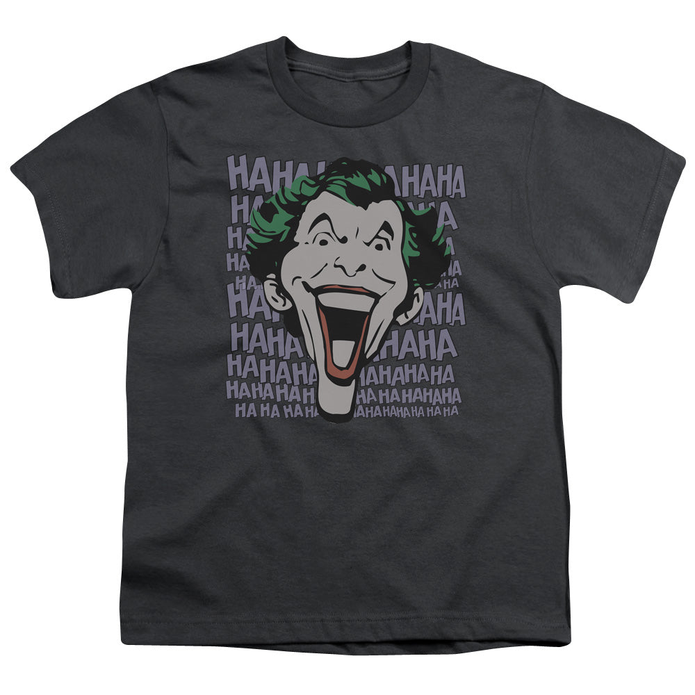 DC Comics Dastardly Merriment Kids Youth T Shirt Charcoal Officially Licensed