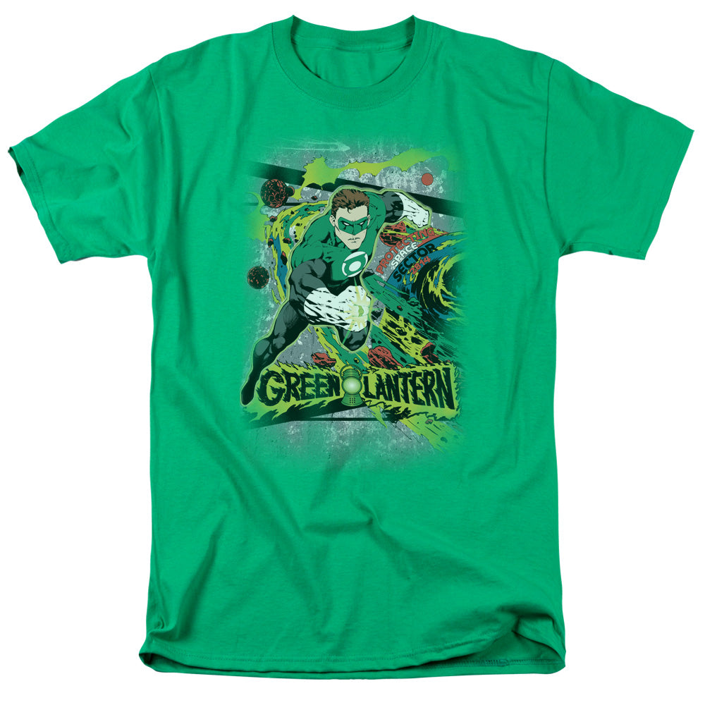 Dc Space Sector 2814 Mens T Shirt Kelly Green Officially Licensed