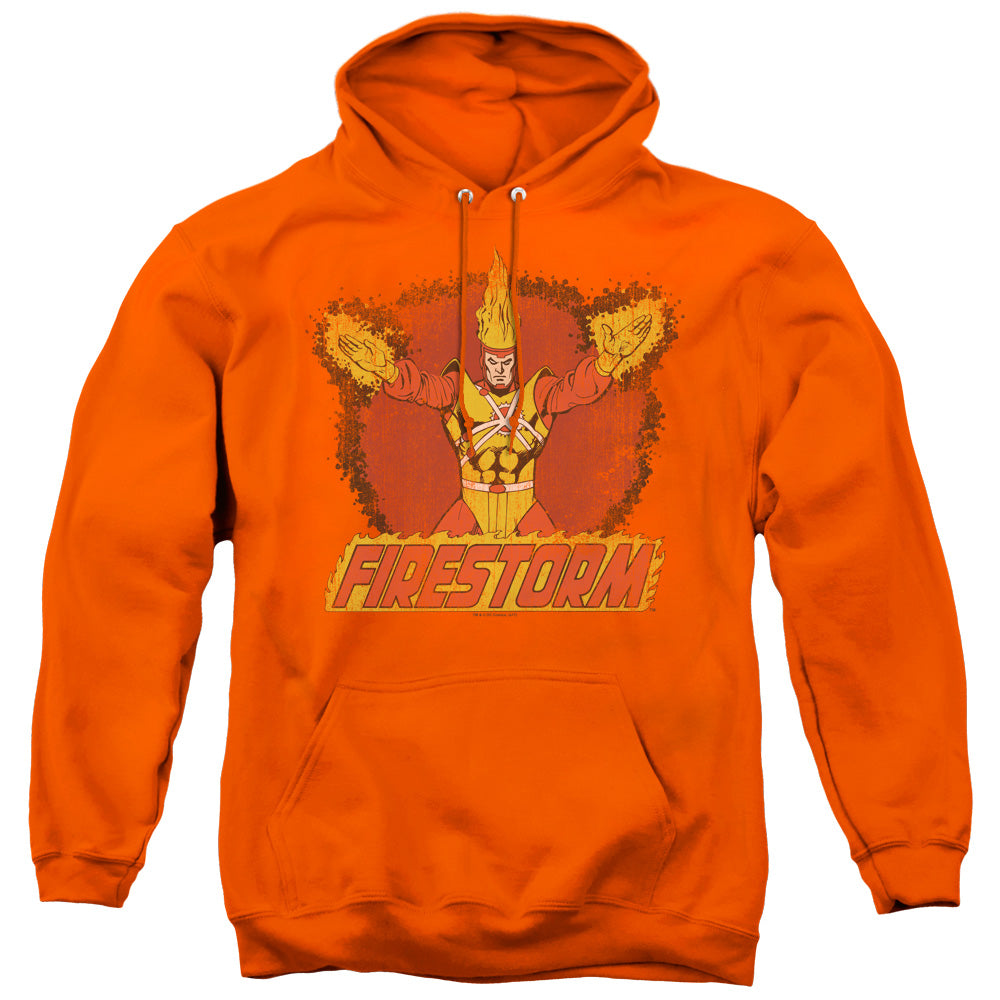 DC Comics Ring of Firestorm Mens Hoodie Orange Officially Licensed