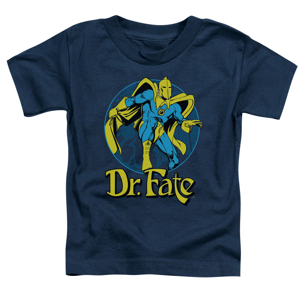 DC Comics Dr Fate Ankh Toddler Kids Youth T Shirt Navy Blue Officially Licensed