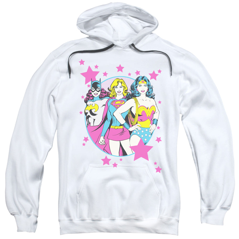DC Comics We Are Superior Mens Hoodie White Officially Licensed